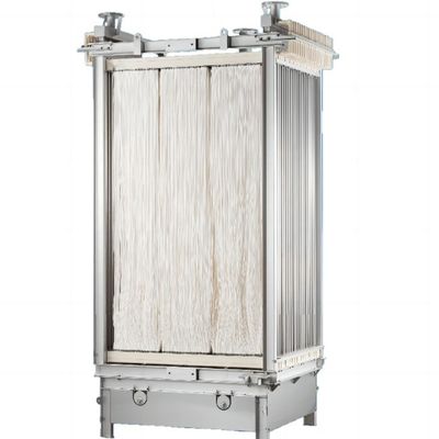 Componente do filtro de água MBR Placa ABS com membrana RPVDF reforçada e alta eficiência de filtragem