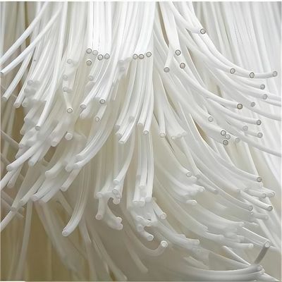 Purificação de água Membrana de fibras ocas PTFE PVDF para tratamento de águas residuais/efluentes/águas residuais Tratamento de biogás